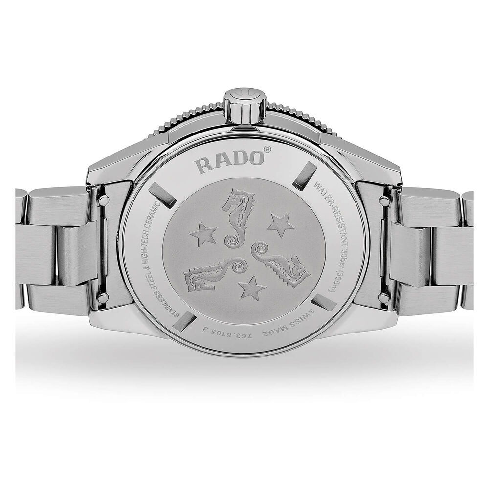 Rado Captain Cook 42MM Blue Sunray Dial Blue Bezel Bracelet Watch