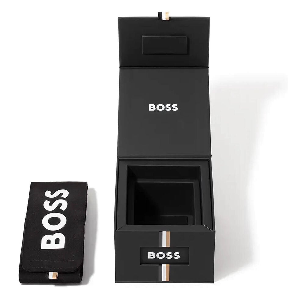 BOSS Troper Sport  41mm Black Dial Steel Bracelet Watch image number 4