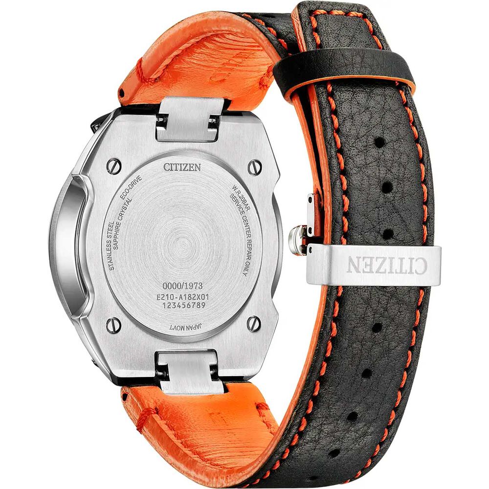 Citizen Promaster Bullhead Racing Chronograph Limited Edition 45mm Orange Dial Watch image number 1