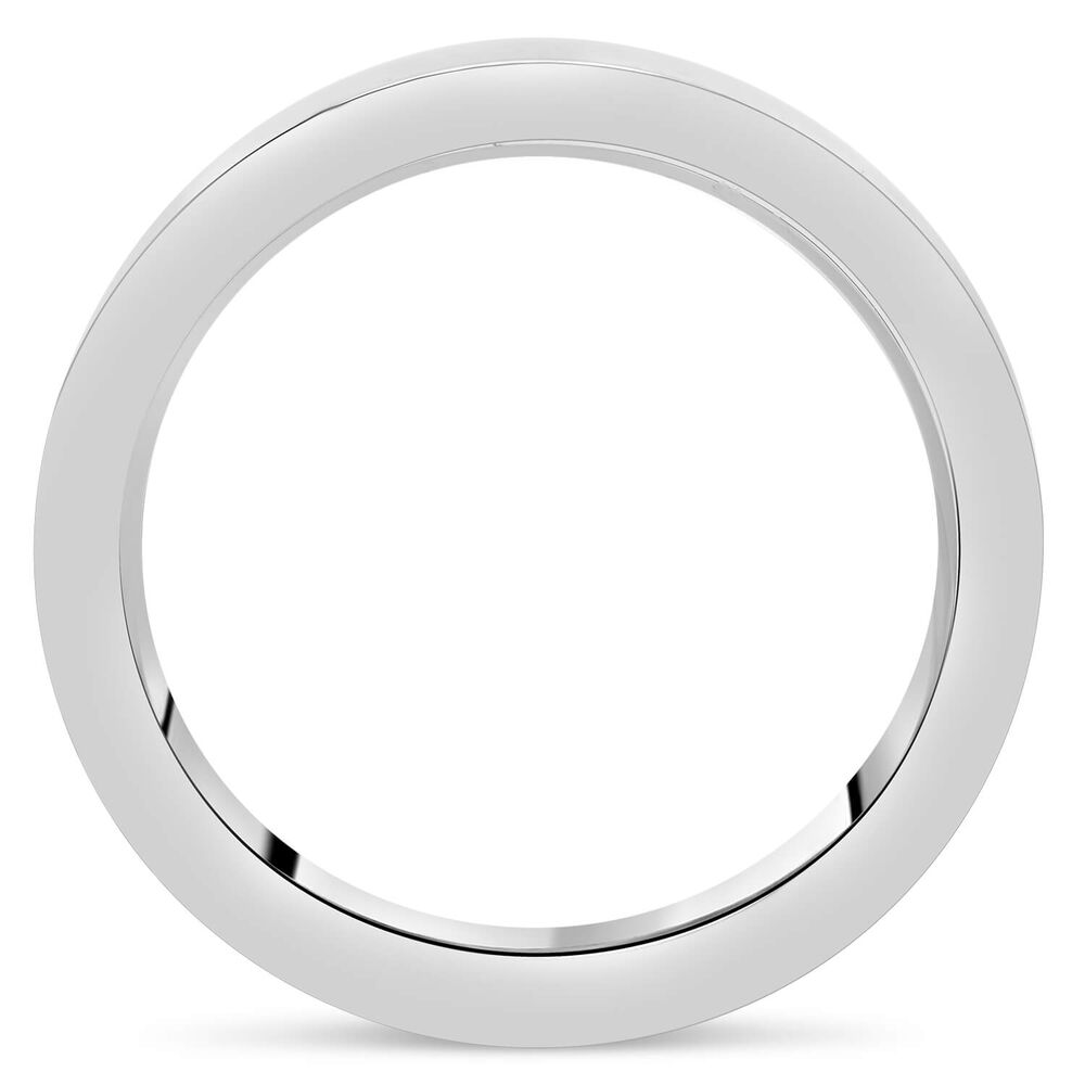 Sterling Silver Gents 3mm Plain Polished Band Ring image number 2