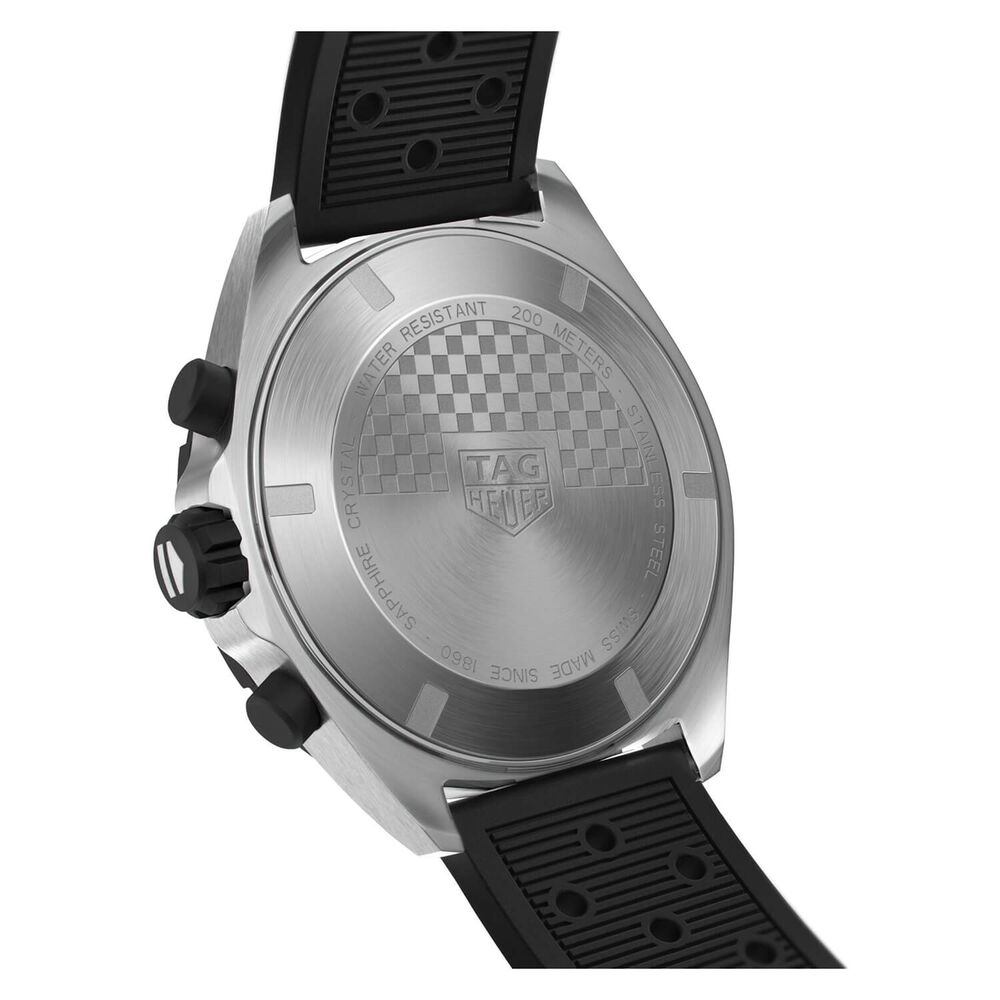 TAG Heuer Formula 1 Men's Chronograph Black Strap Watch image number 3