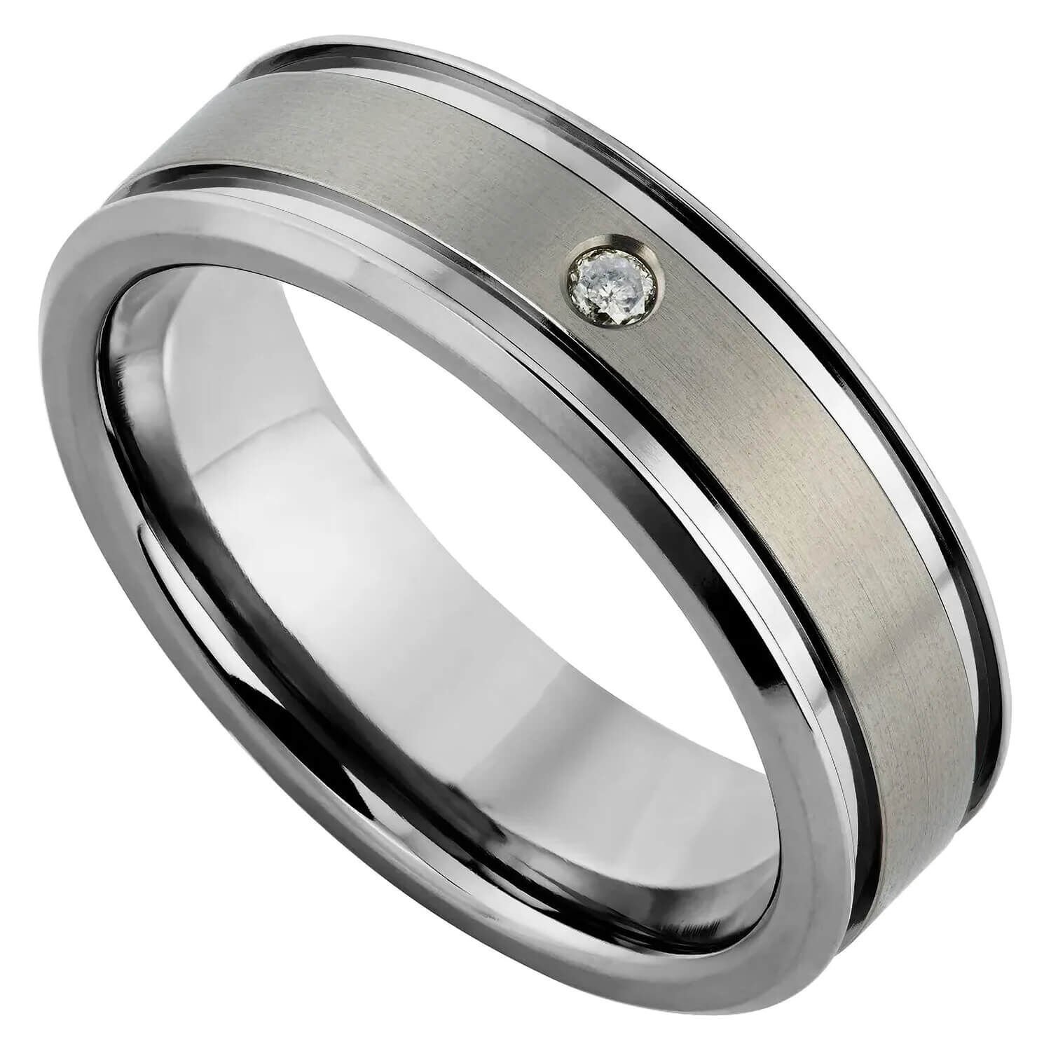 Mens new arrivals titanium rings