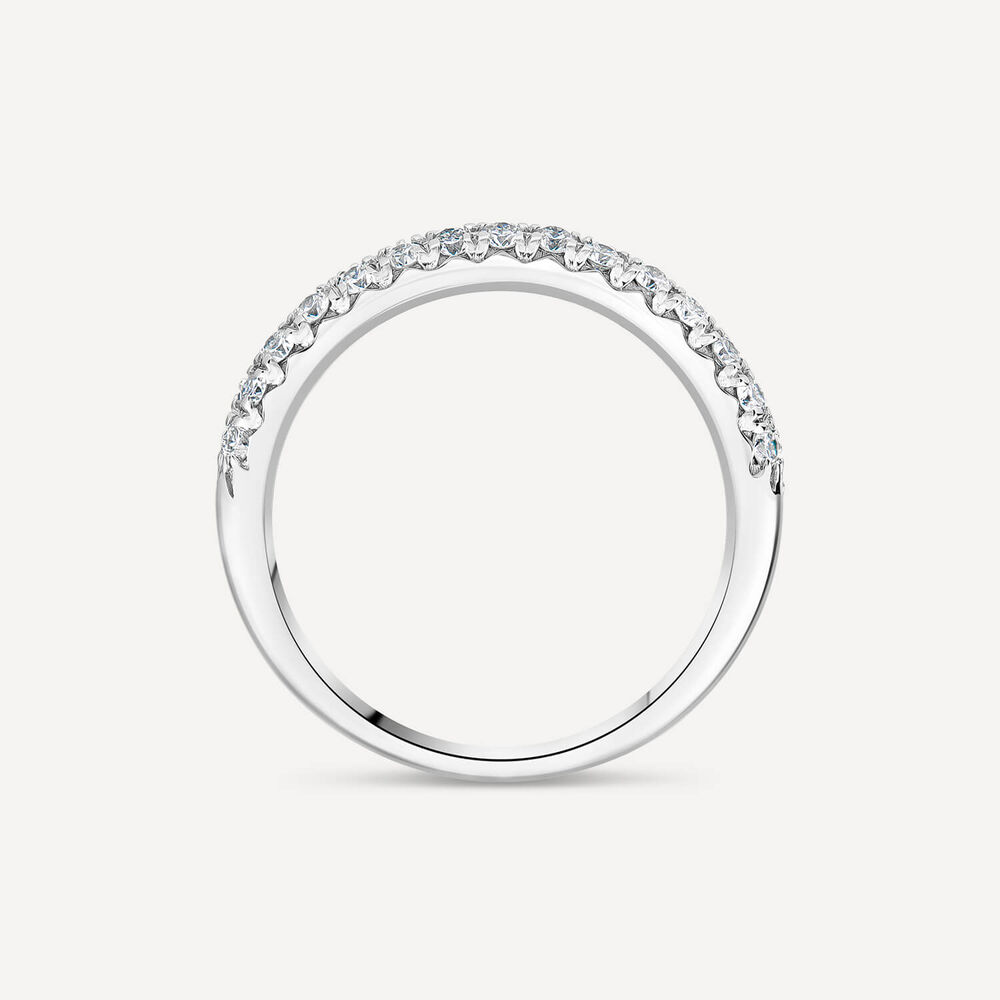 18ct White Gold 0.50ct Diamond Ring image number 3