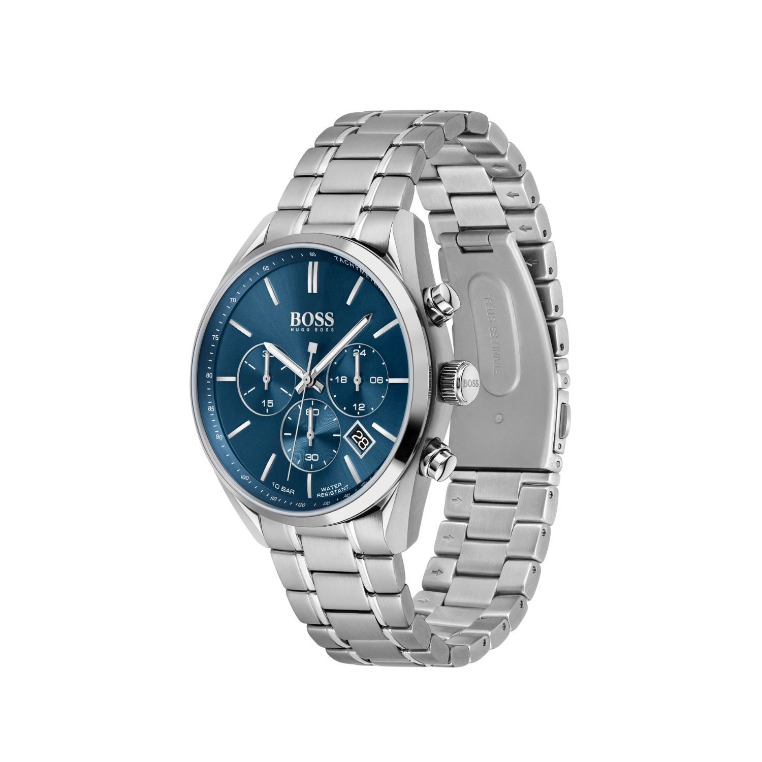 Hugo boss discount blue chronograph watch