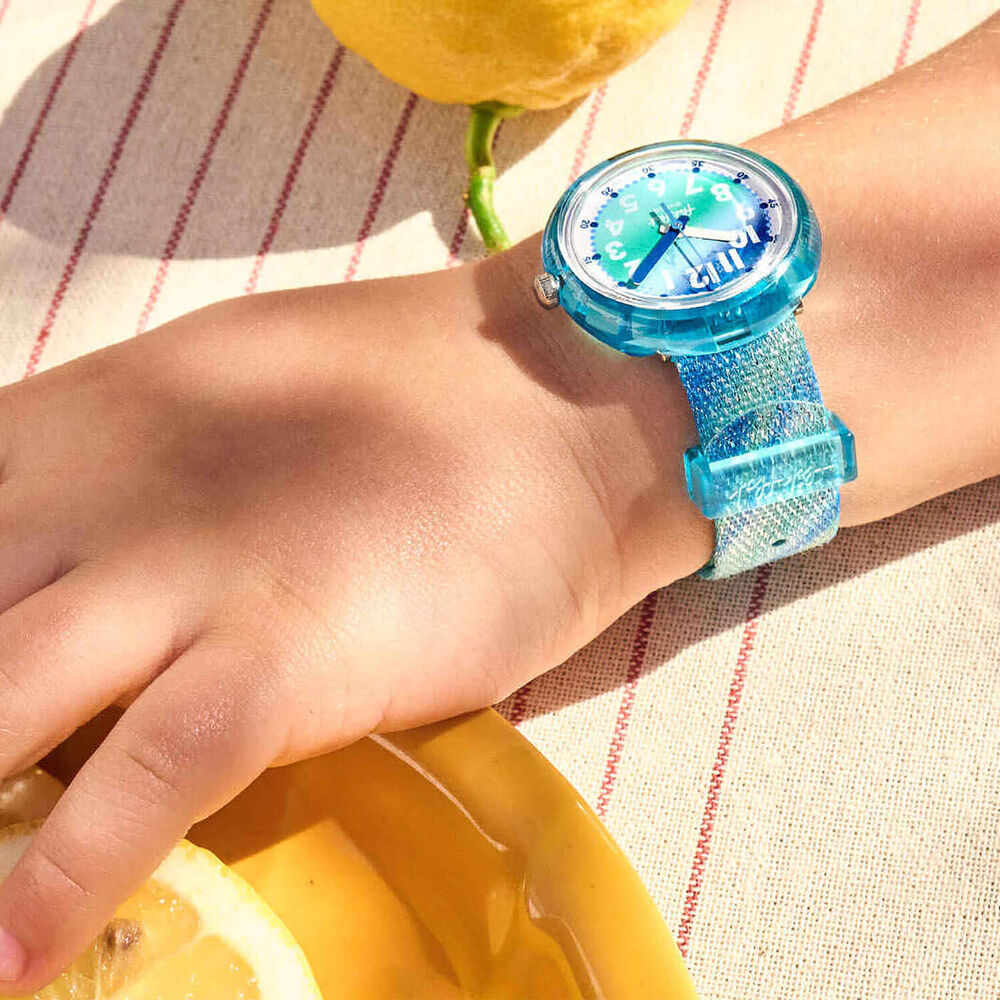 FLIK FLAK Frozen Rainbow 31.85mm Quartz Kids Watch image number 3