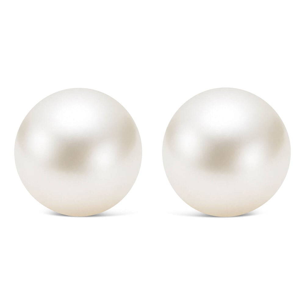 9ct Yellow Gold Freshwater Pearl Stud Earrings
