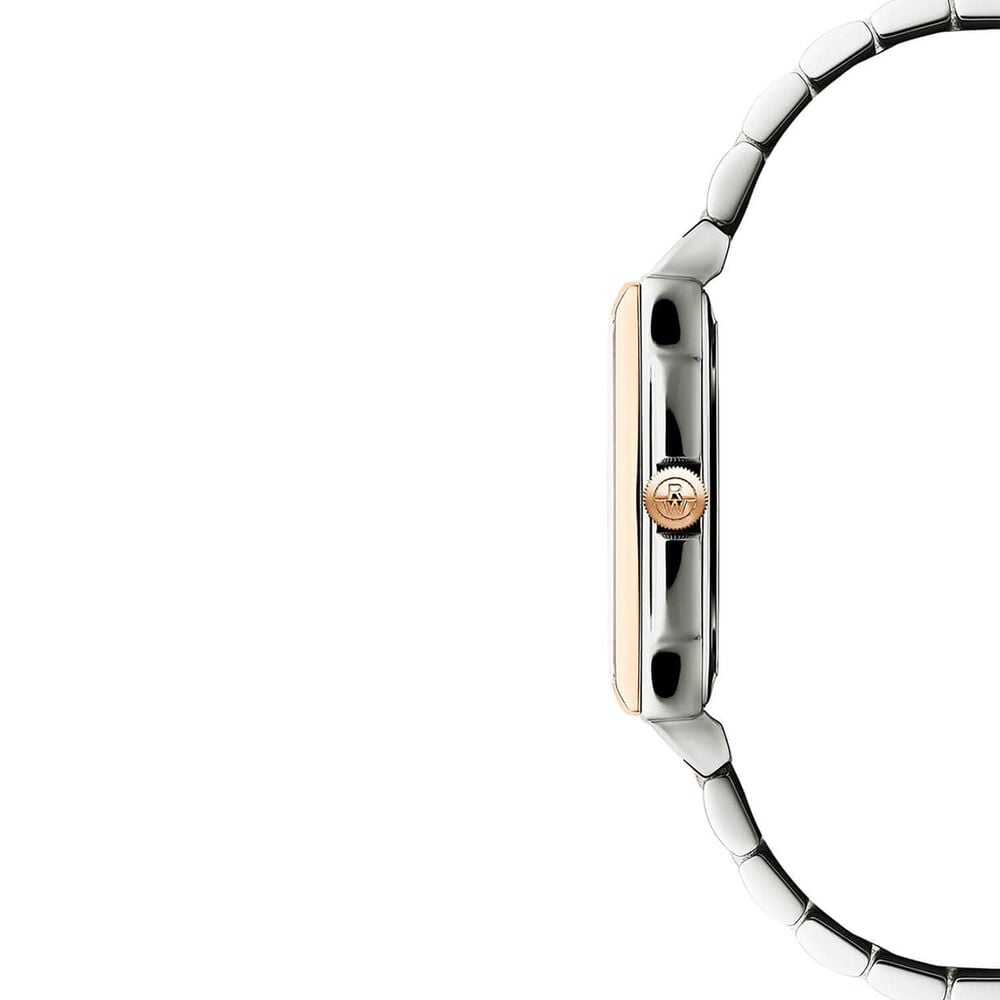 Raymond Weil Toccata 22x28mm White Dial Two Tone Steel Bracelet Watch