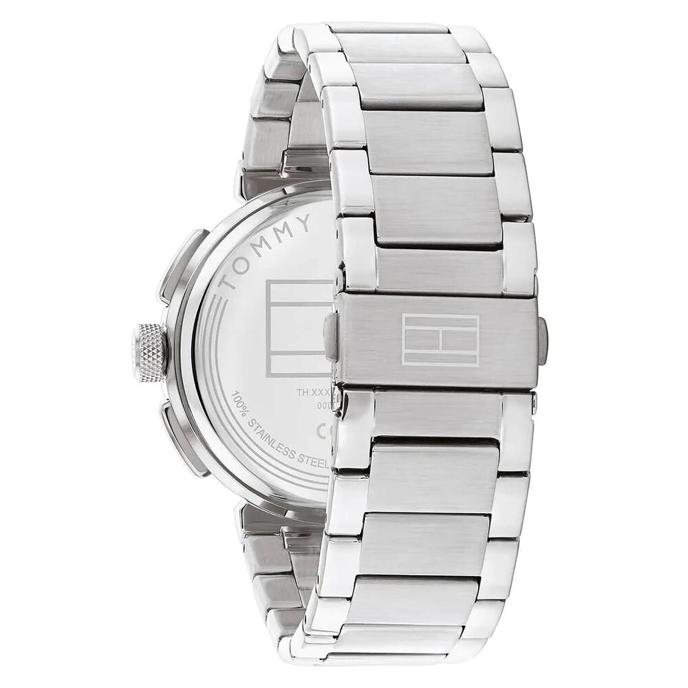 Tommy Hilfiger Chronograph 44mm Green Dial Steel Bracelet Watch image number 2