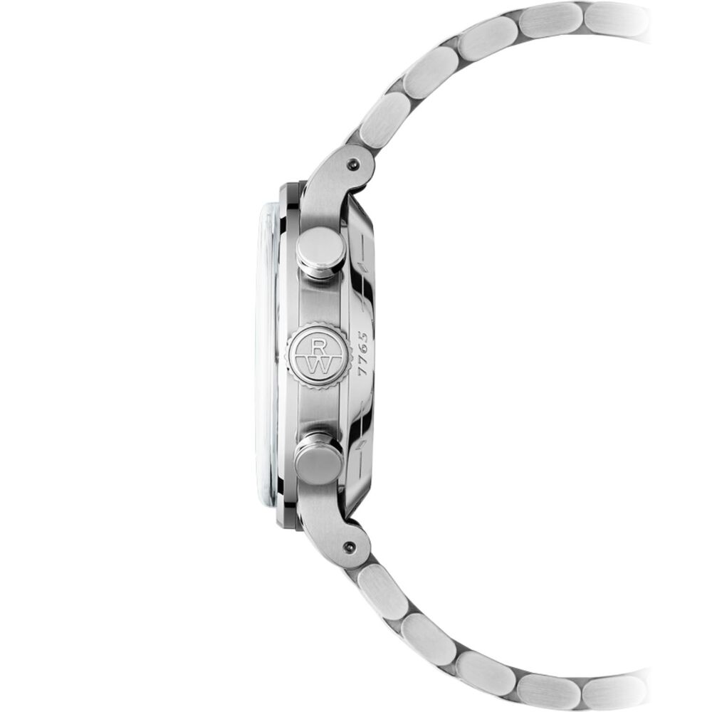 Raymond Weil Millesime Automatic Chronograph 39.5mm Midnight Blue Dial Steel Bracelet Watch image number 2
