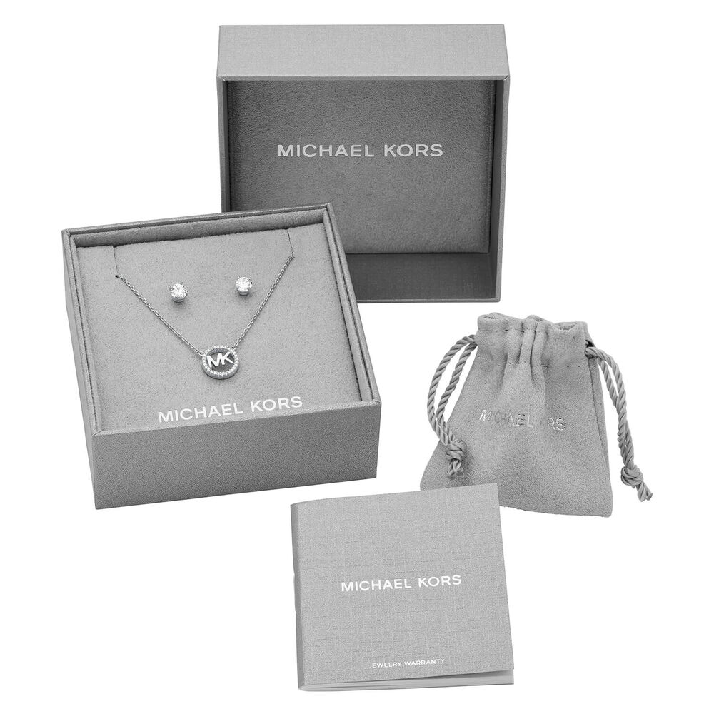 Michael Kors Hearts Necklace and Earrings Gift Set image number 3