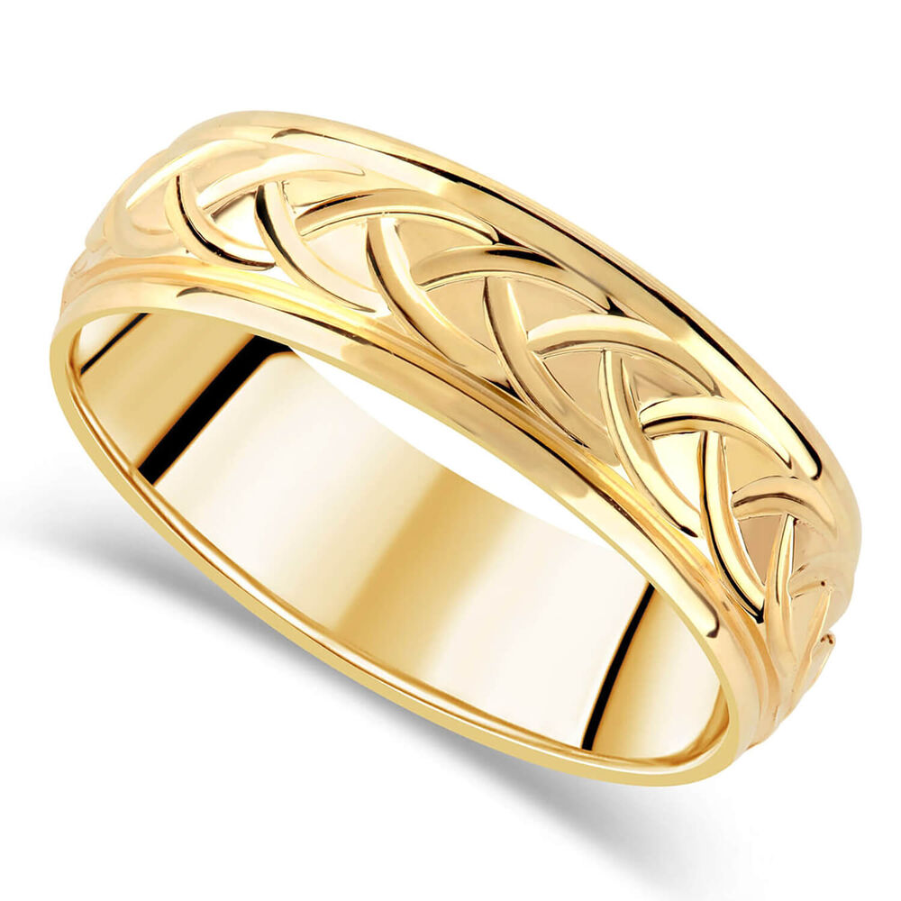 9ct Gold 6mm Wedding Ring image number 0