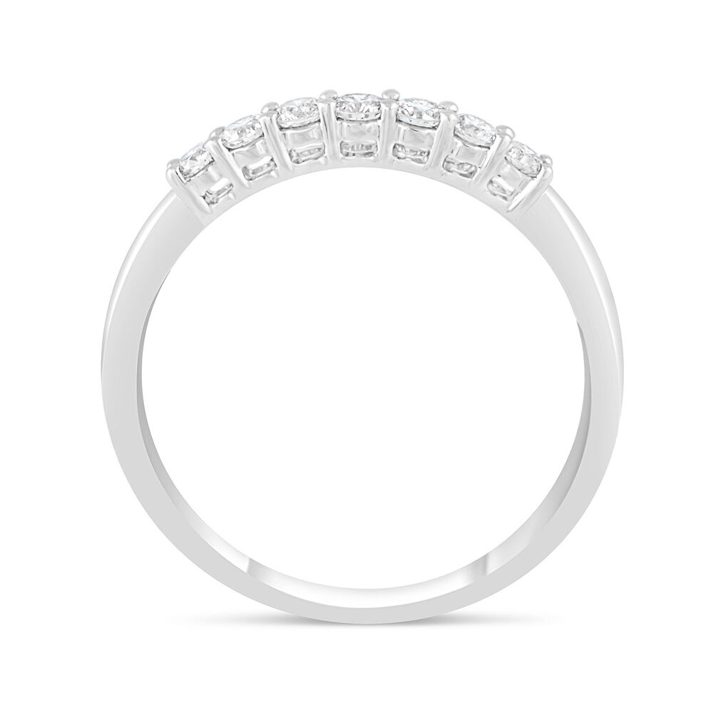 18ct White Gold Eternity Ring image number 2