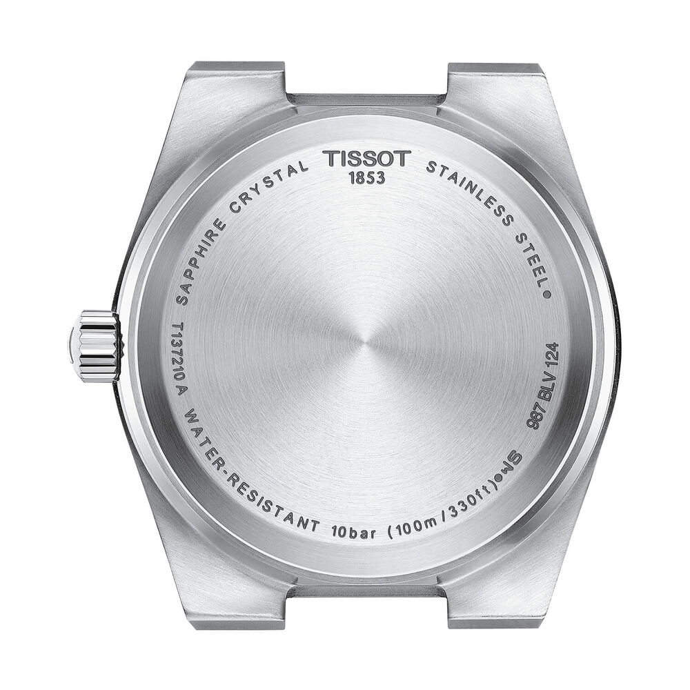Tissot PRX Quartz 35mm Red Dial Stainless Steel Bracelet Watch image number 2