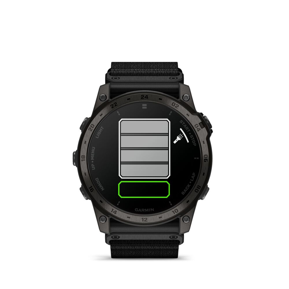 Garmin Tactix 7 AMOLED Edition 51mm Titanium Case Fabric Strap Watch image number 1