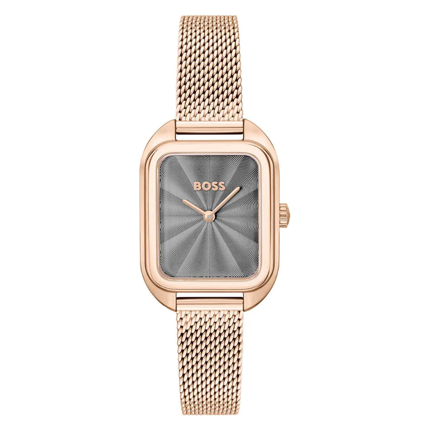 Rose gold mesh bracelet watch clearance