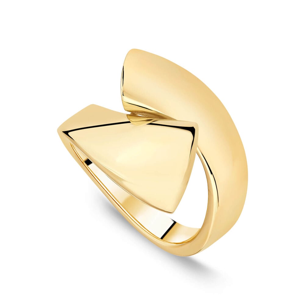 9ct Yellow Gold Polished Twist Ring