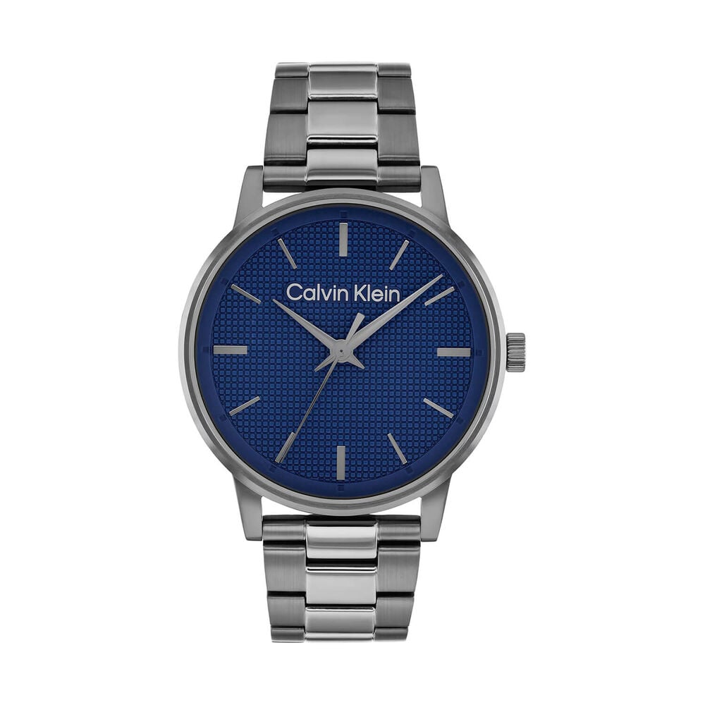 Calvin Klein CK Linked 41mm Blue Dial Stainless Steel Bracelet Watch image number 0