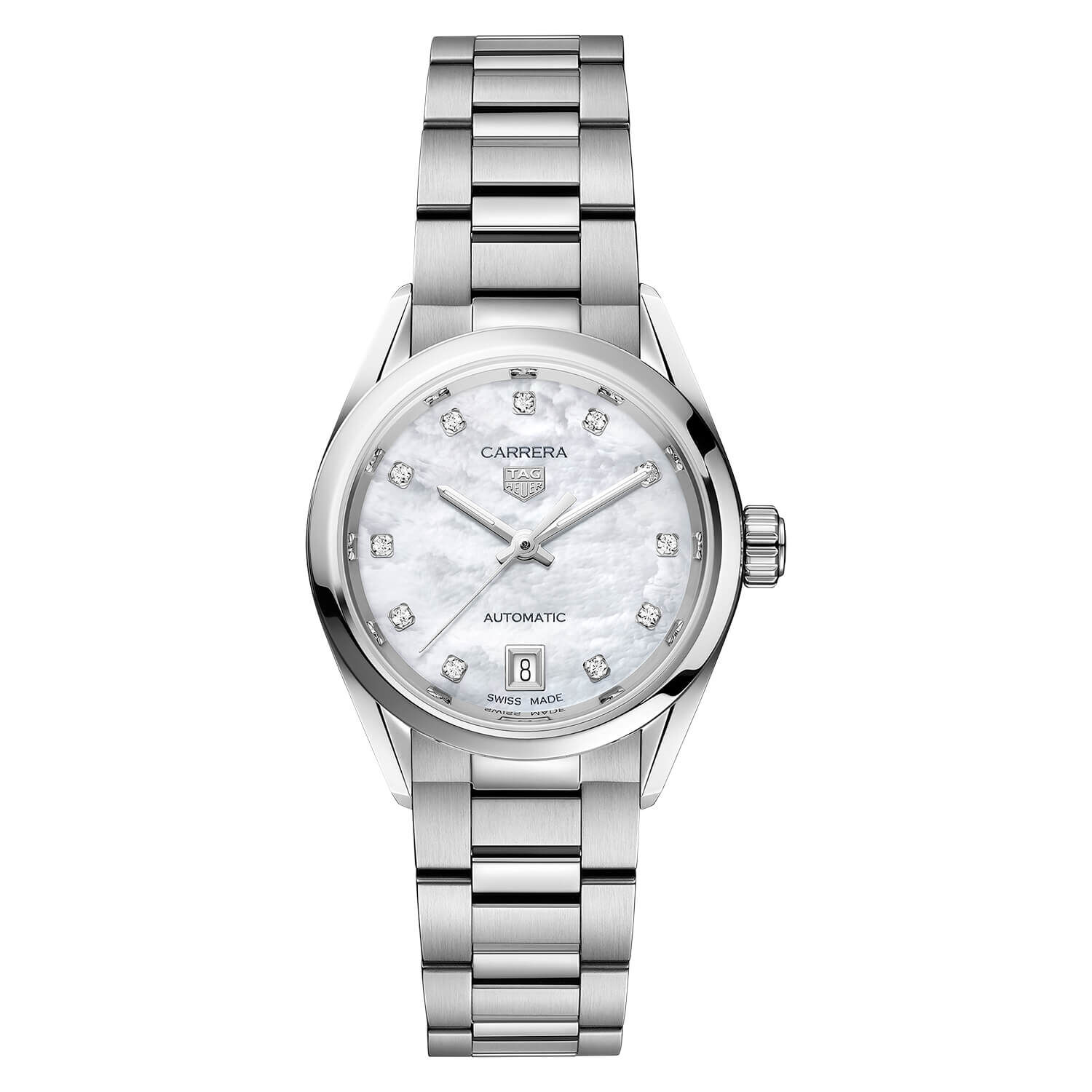 TAG Heuer Carrera 29mm MOP Dial Bracelet Watch