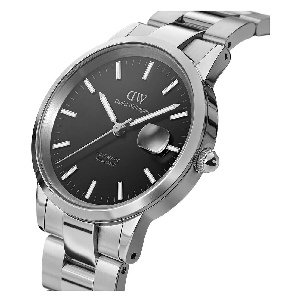 Daniel Wellington Iconic Link Automatic 40MM Silver Case Bracelet Watch
