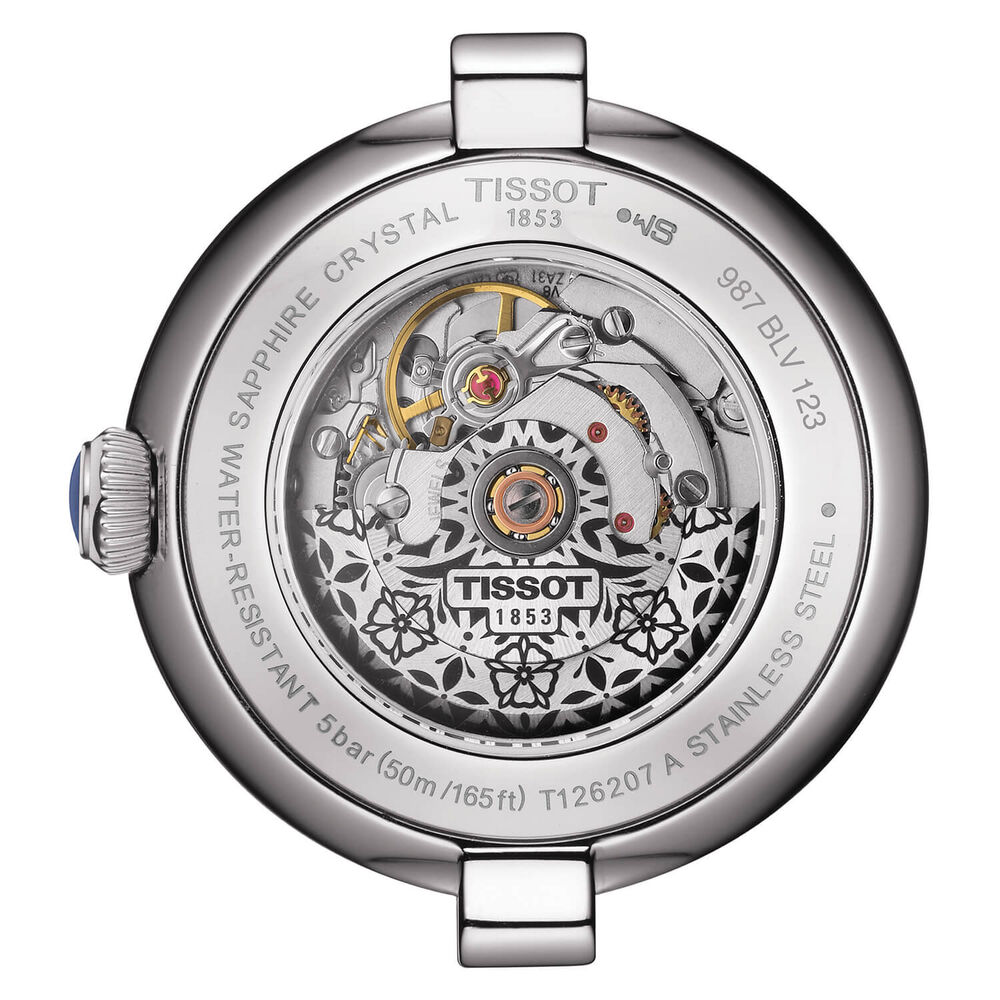 Tissot Bellissima 29mm Automatic Silver Dial Steel Bracelet Watch
