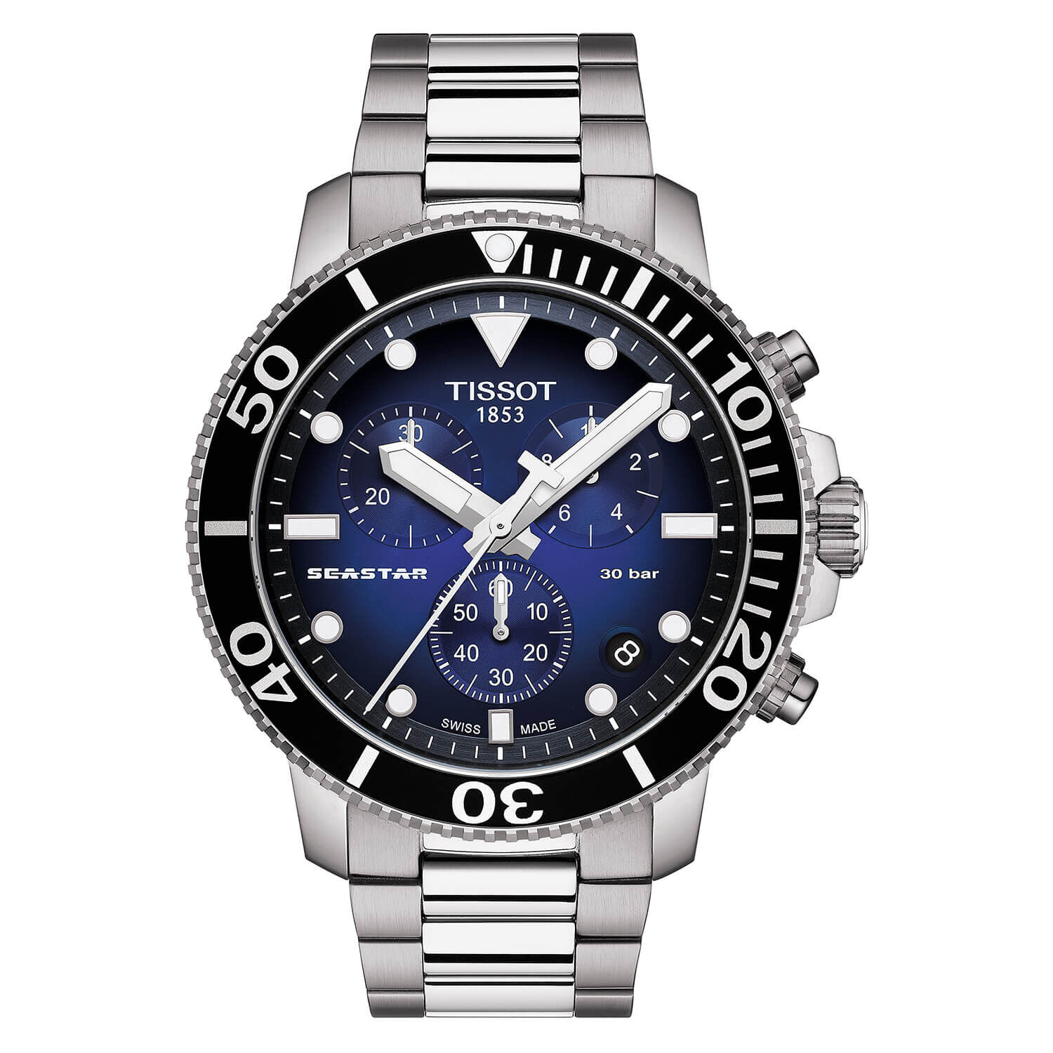 Tissot watch men's stainless steel bracelet on sale