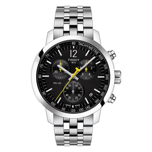 Tissot Prc 200 Collection 42mm Black Dial Mens Watch
