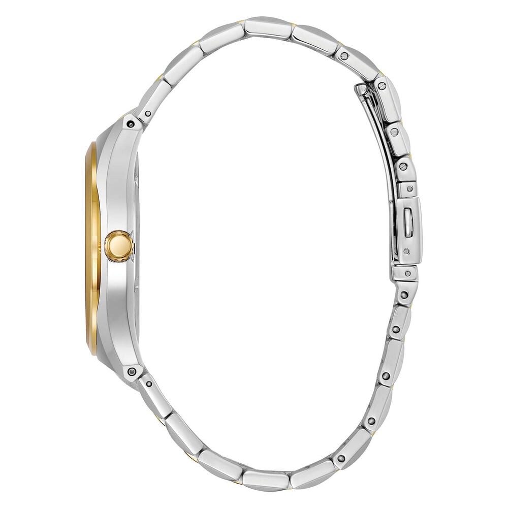 Citizen Eco-Drive Corso blue dial two-tone bracelet watch