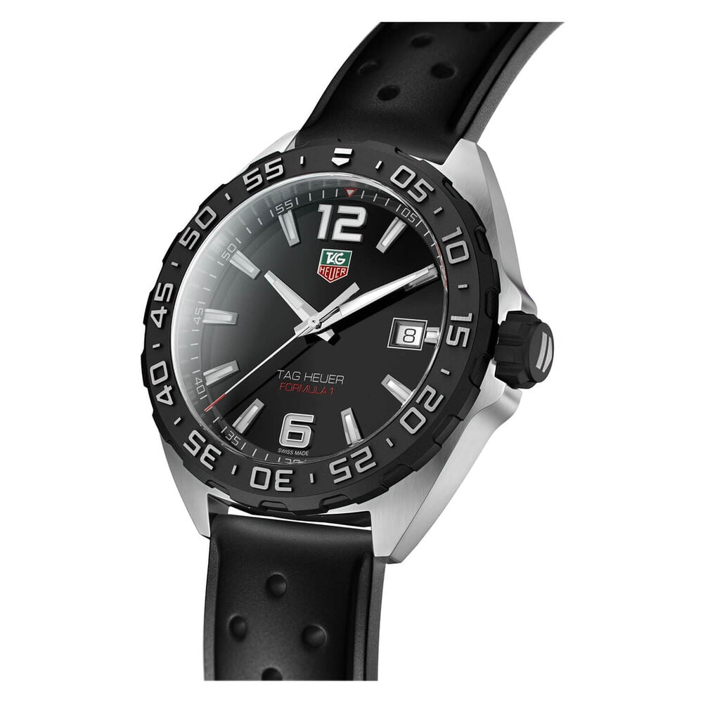 TAG Heuer Formula 1 Men's Black Strap Watch image number 2