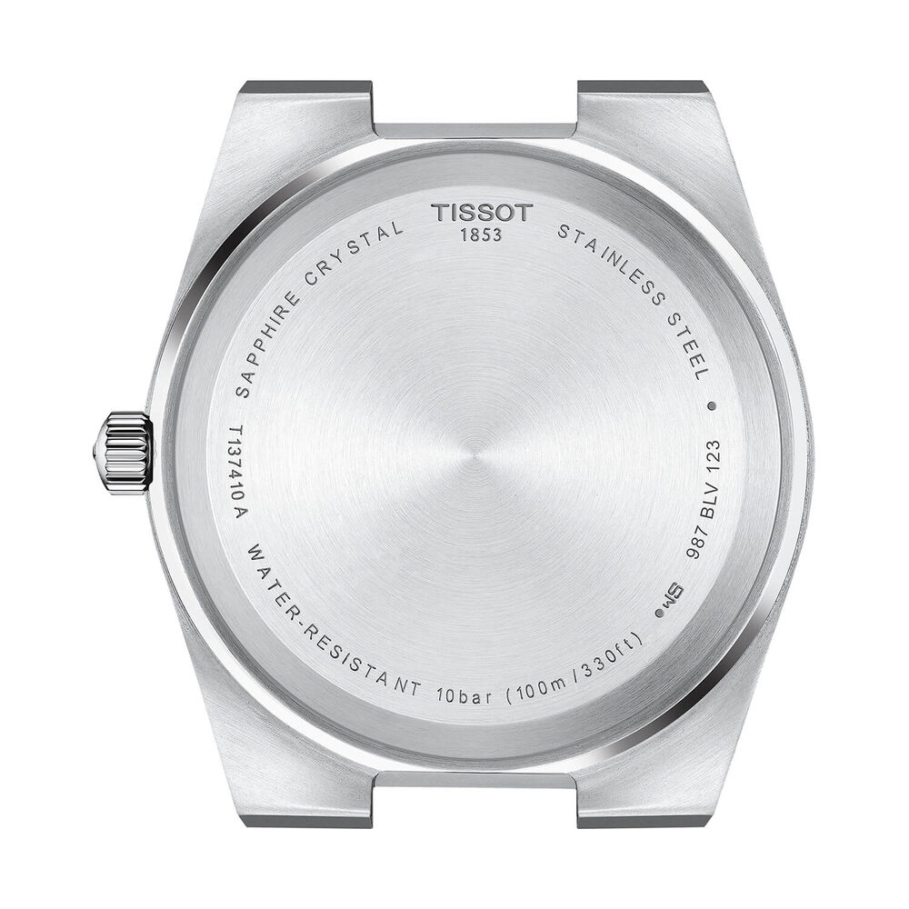 Tissot PRX Quartz 40mm Red Dial Stainless Steel Bracelet Watch image number 2
