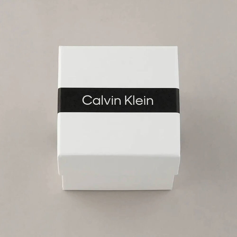 Calvin Klein Geometric Elegance 23mm Silver Dial Stainless Steel Bracelet Watch image number 4