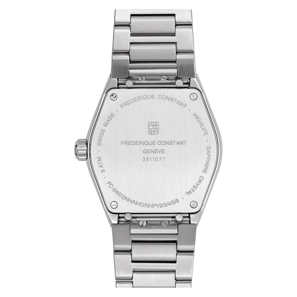 Frederique Constant Highlife Quartz 31mm Silver Diamond Dot Dial Bracelet Watch image number 2