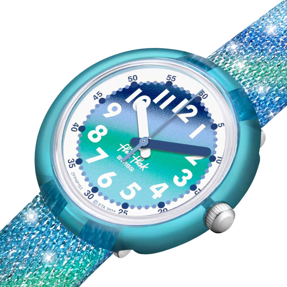FLIK FLAK Frozen Rainbow 31.85mm Quartz Kids Watch image number 2