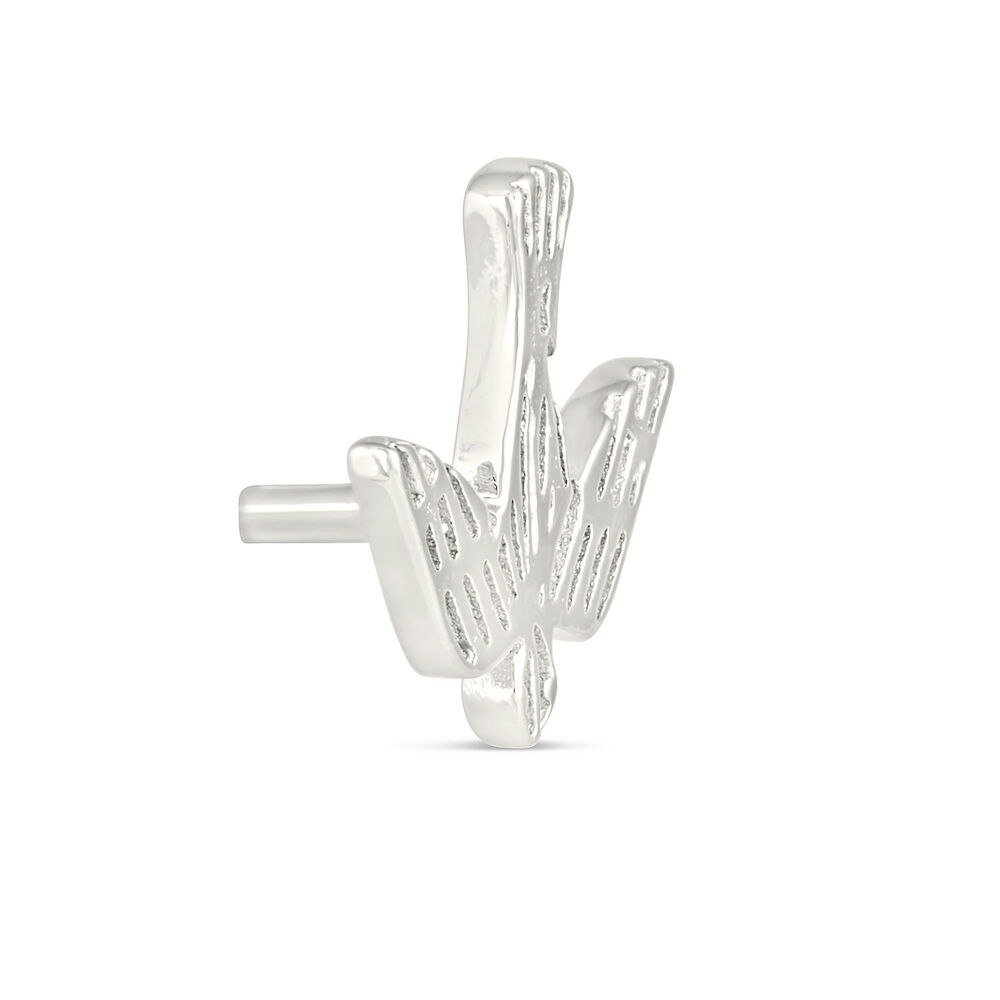 Boy's Sterling Silver Confirmation Dove Tie Tack image number 1