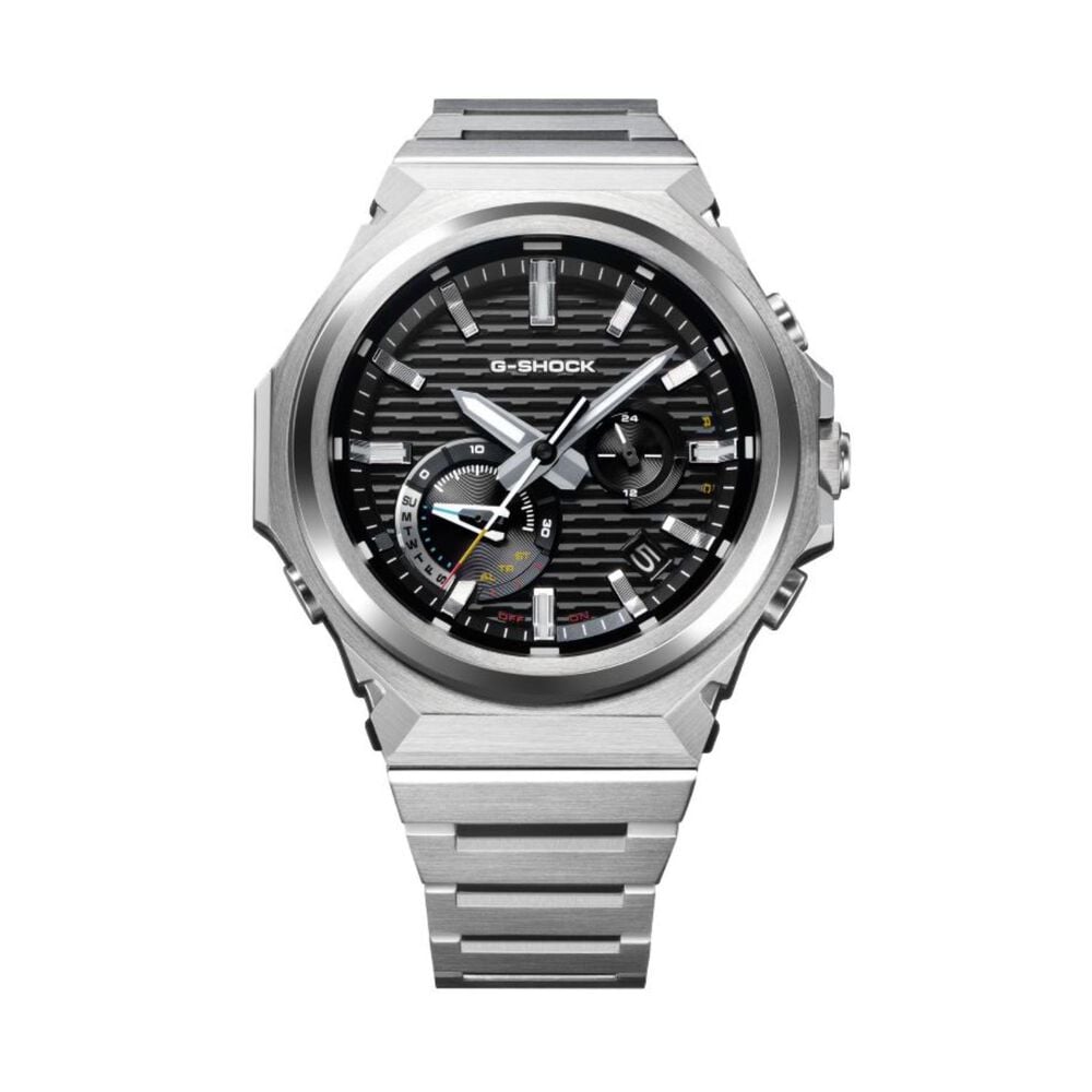 G-SHOCK G-STEEL 46.9mm Black Dial Stainless Steel Bracelet Watch