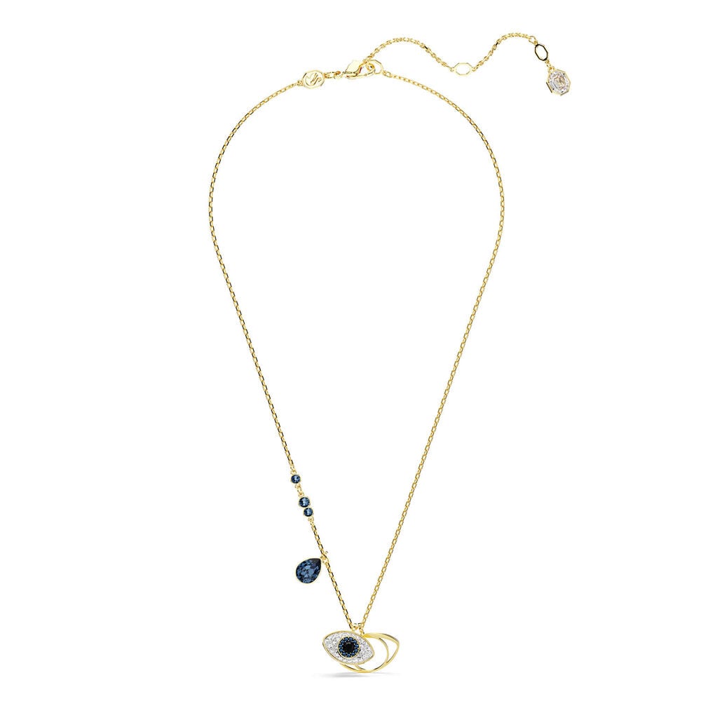 Swarovski Symbolica Crystals 18ct Yellow Gold Finished Eye Pendant