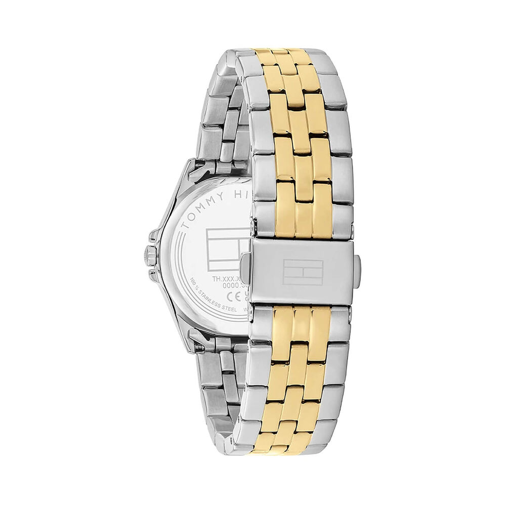 Tommy Hilfiger Jade 30mm Silver Dial Two Tone Bracelet Watch image number 2