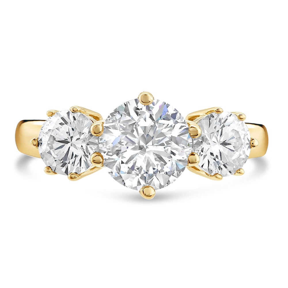 9ct Gold Dress Ring image number 1