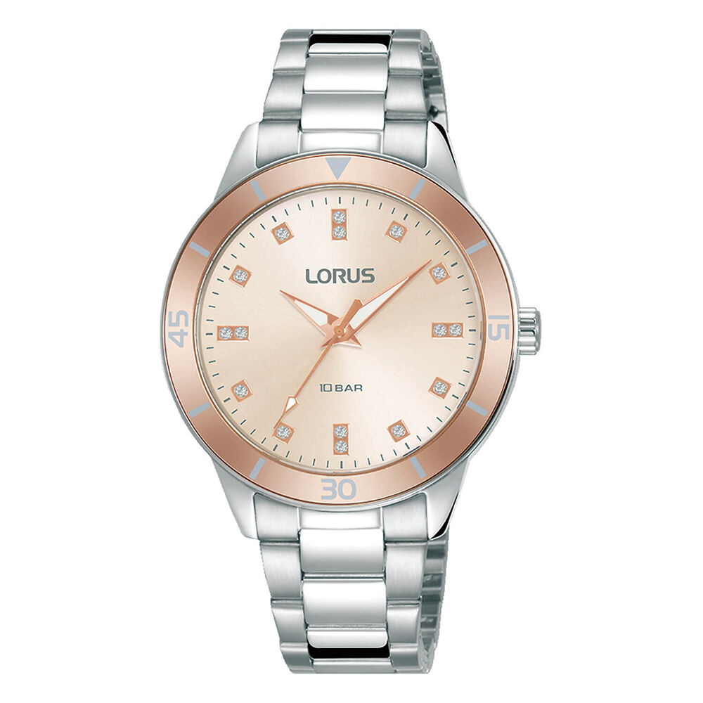 Lorus Quartz Stainless Steel Silver Watch image number 0