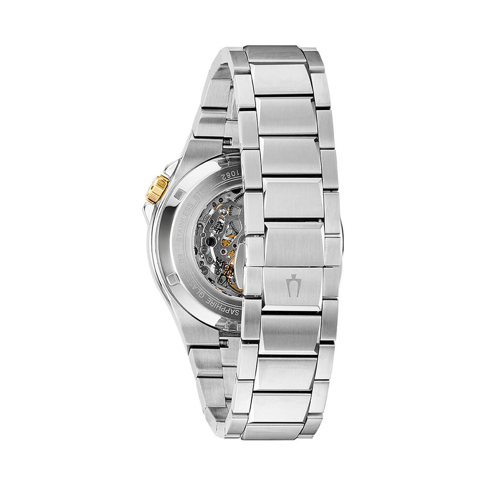 Bulova Maquina Skeleton Stainless Steel 46mm Men's Watch