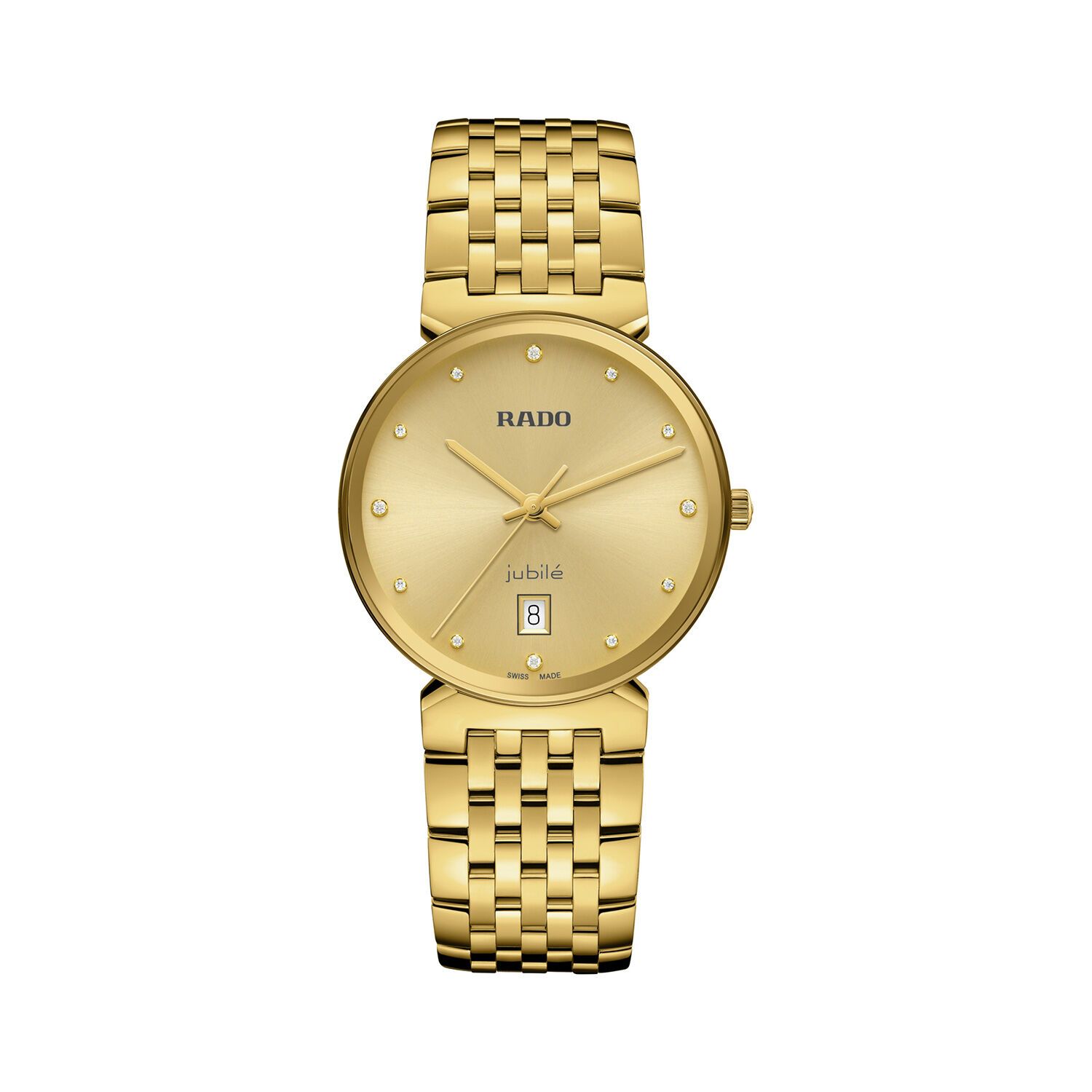 Rado yellow gold watch sales