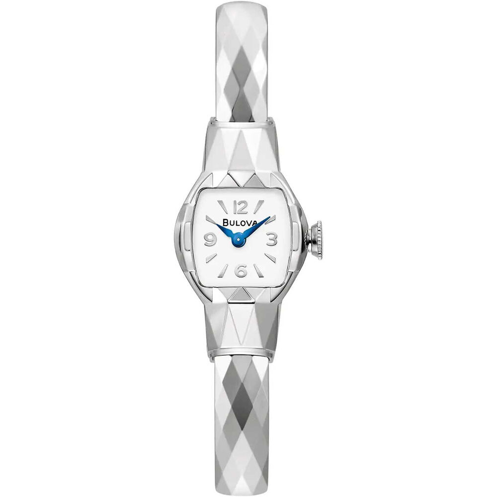 Bulova American Girl Limited Edition 29mm White Dial Steel Bracelet Watch