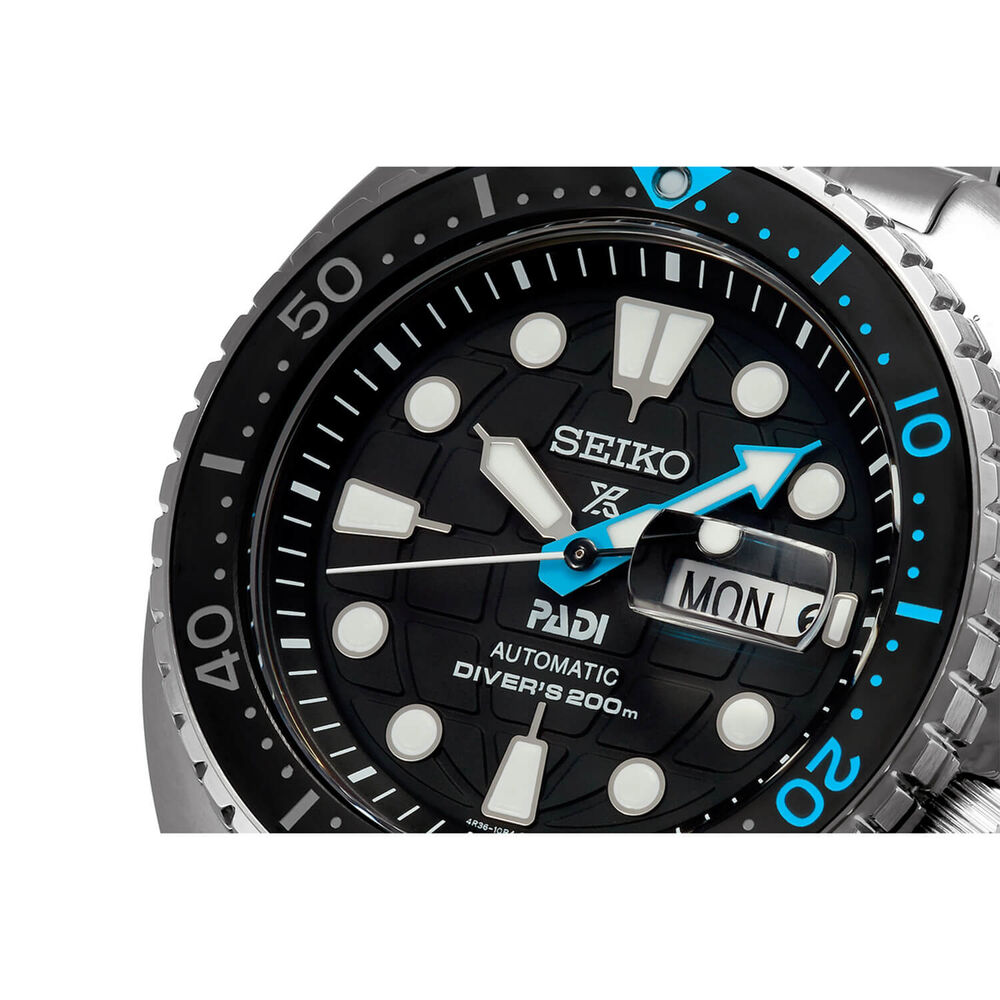 Seiko Prospex King Turtle 45mm Black Dial Bracelet Watch image number 2