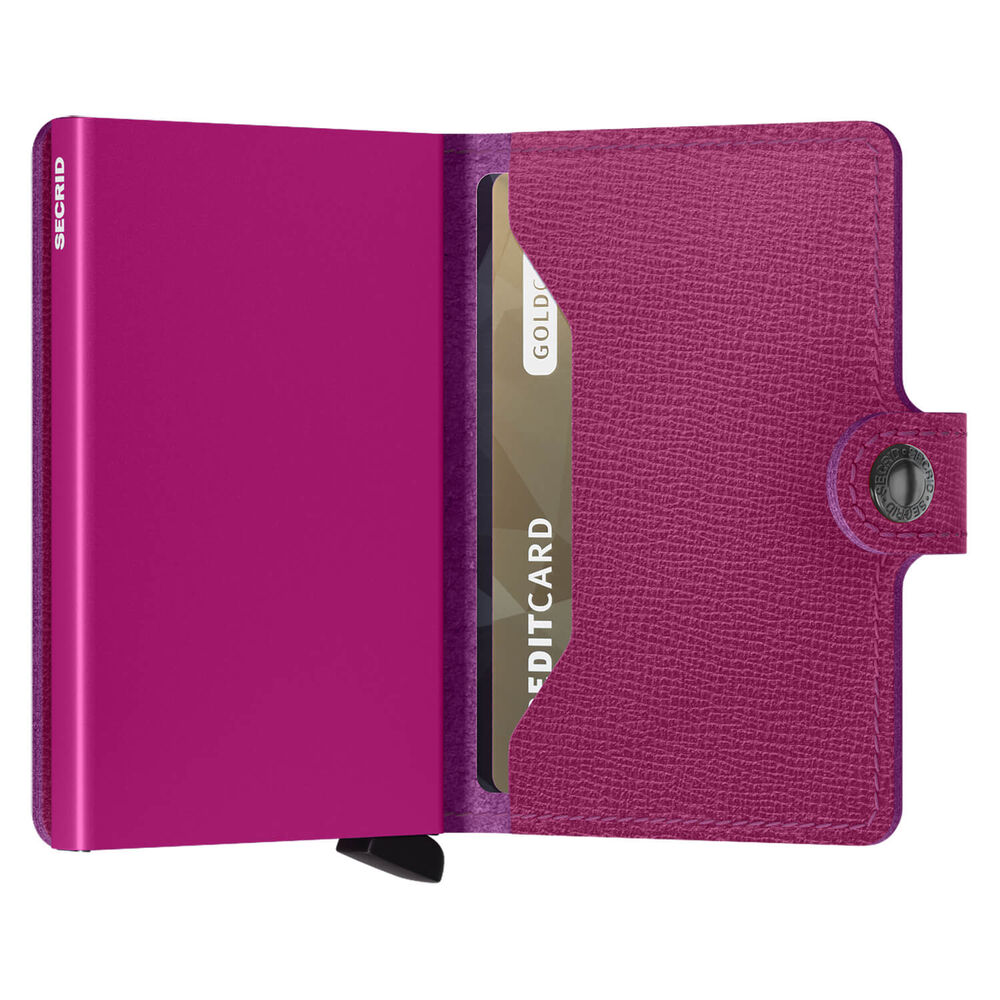 Secrid Crisple Fuchsia Miniwallet image number 3