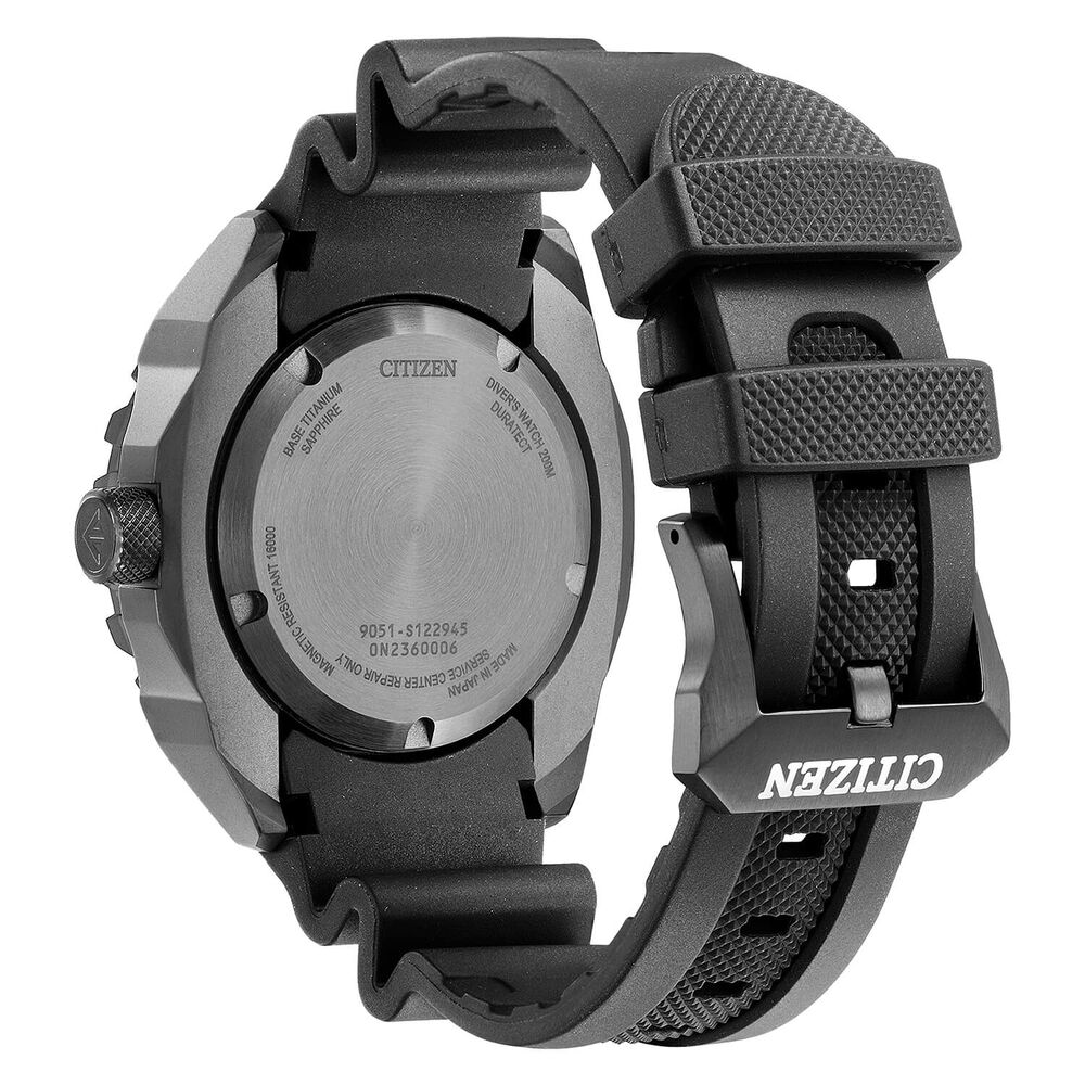 Citizen Promaster Dive Automatic Blue Dial Black Strap Watch