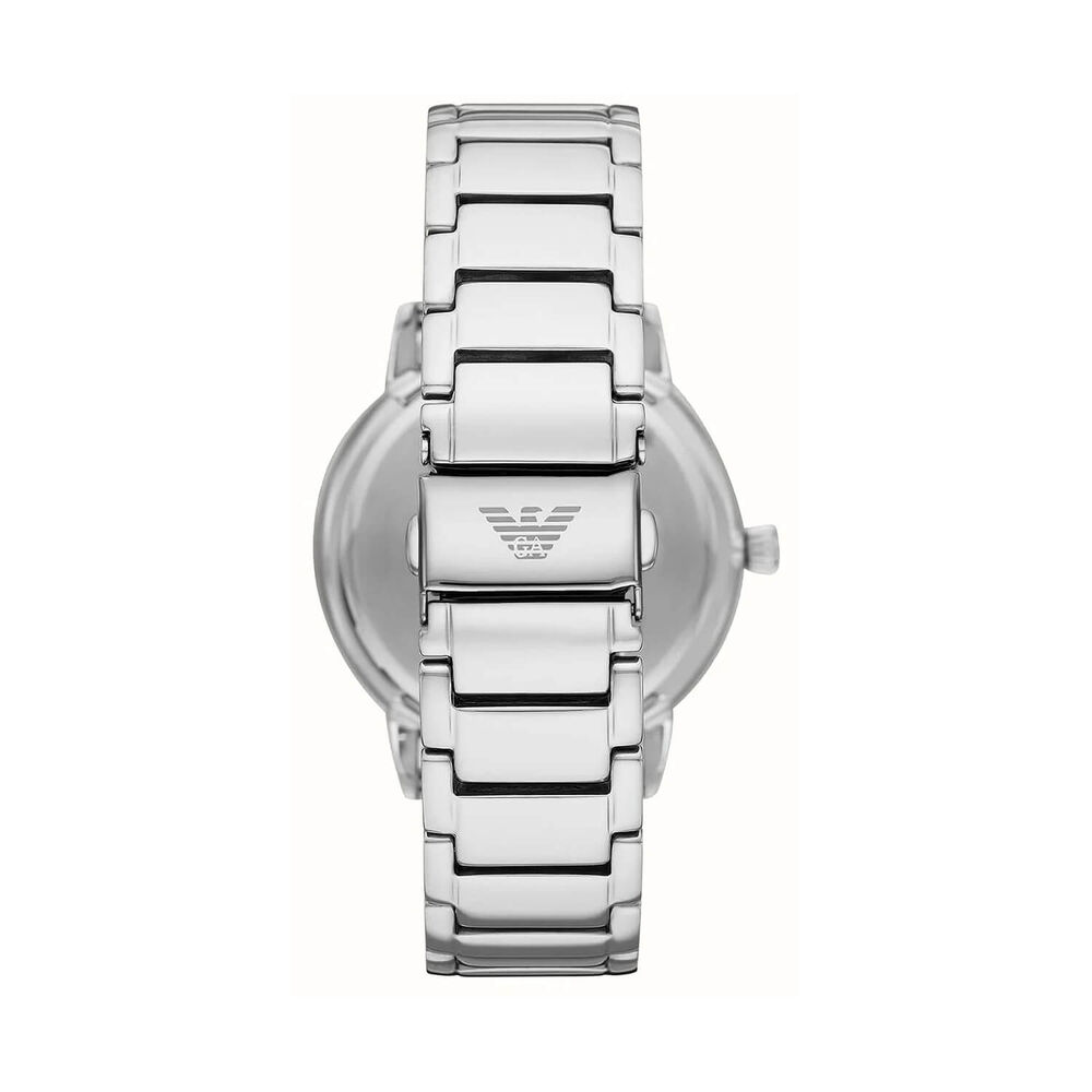 Emporio Armani Ruggero 43mm Blue Dial Stainless Steel Bracelet Watch image number 1