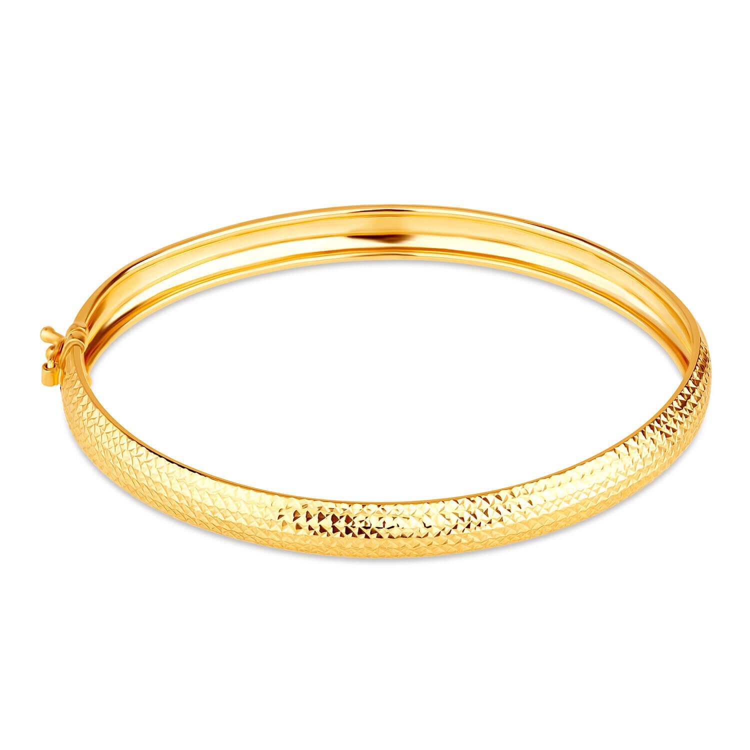 9ct yellow gold bangle discount