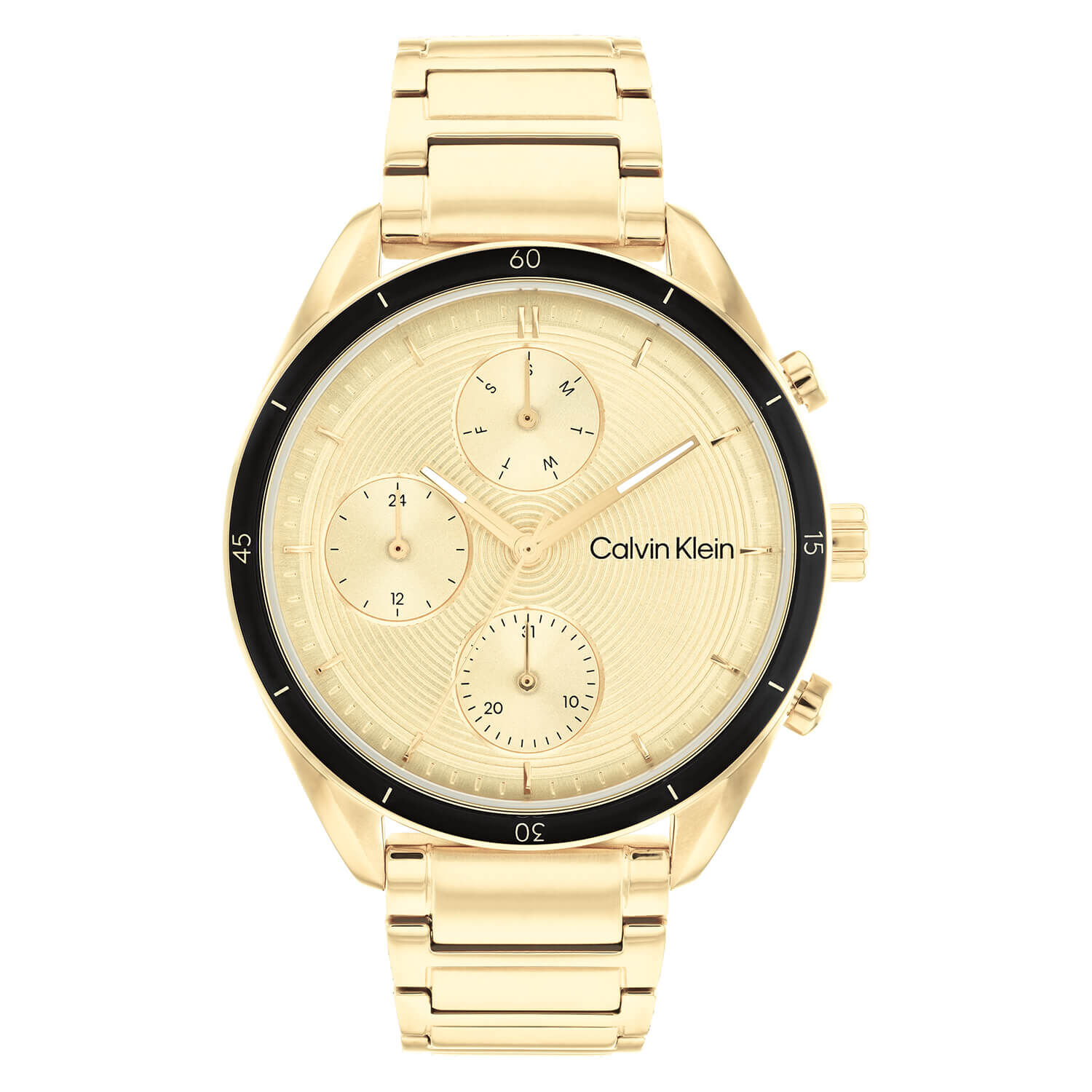 Calvin klein sales gold watch