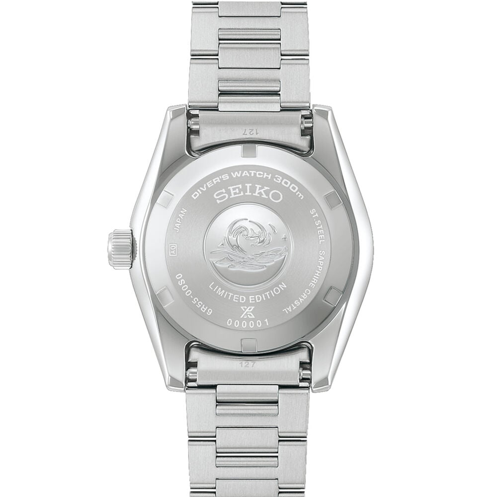 Seiko 145th Anniversary Prospex Diver's 1965 Heritage Limited Edition Silvertone Watch