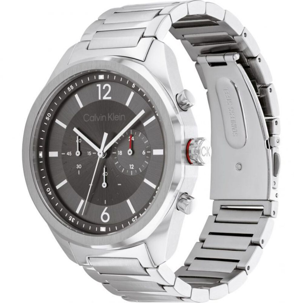 Calvin Klein 45mm Grey Dial Stainless Steel Bracelet Watch image number 2