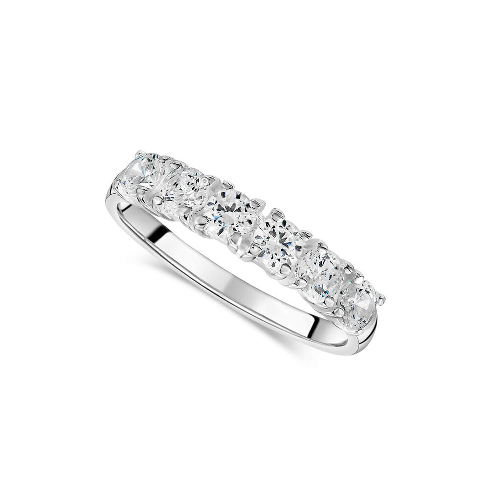 Sterling Silver Cubic Zirconia Ring